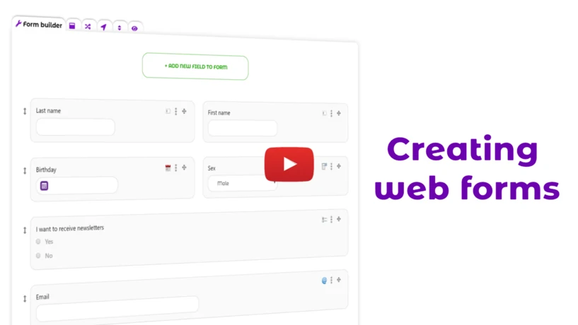 Creating web forms youtube