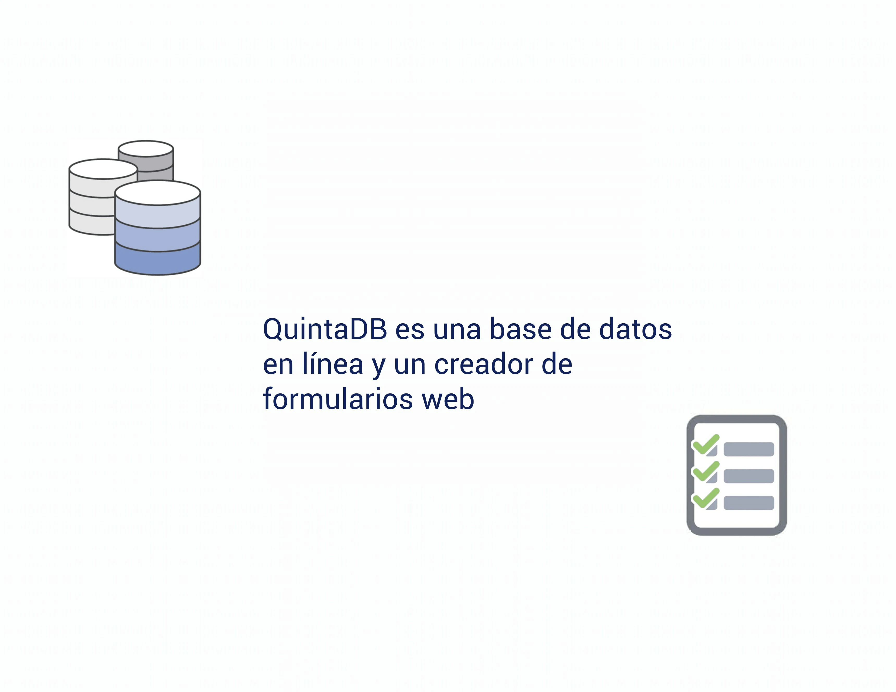 QuintaDB La mejor base de datos en línea y creador de formularios