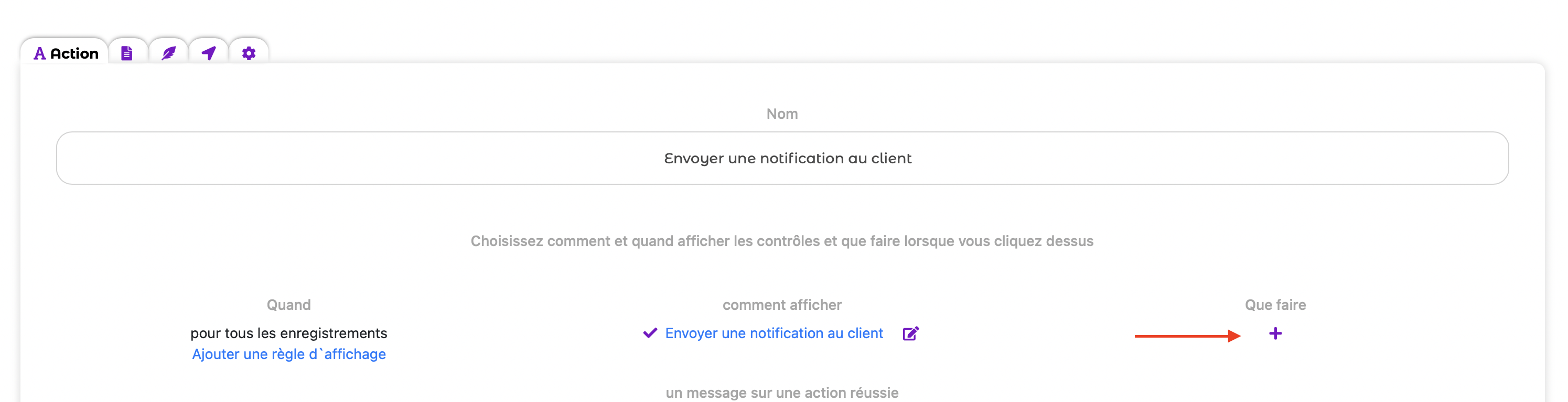 Ajouter une tâche au clic sur le bouton