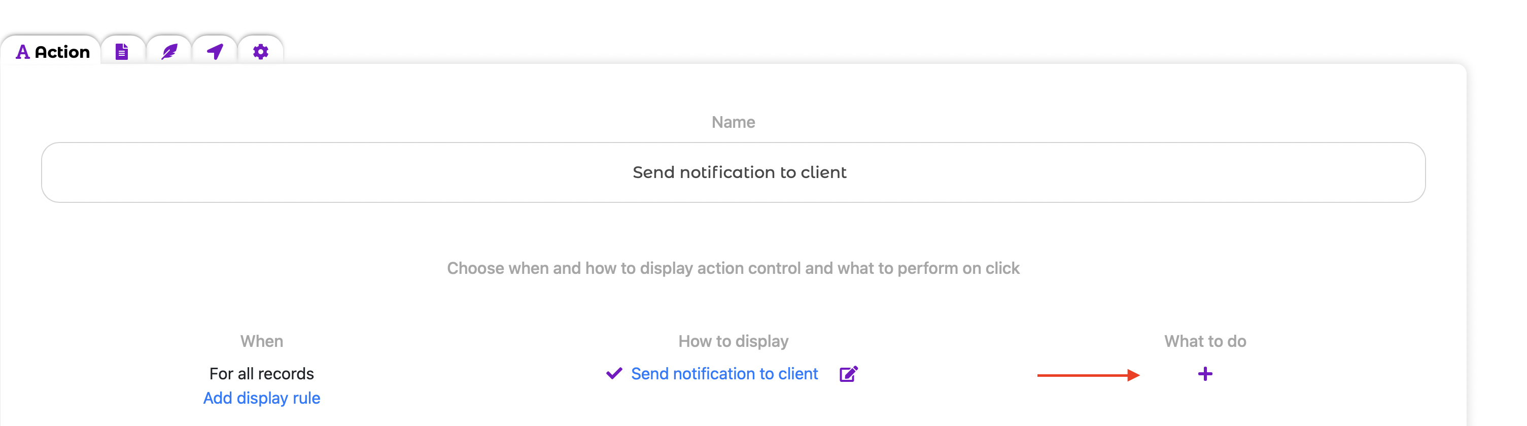 Adding a task on button click