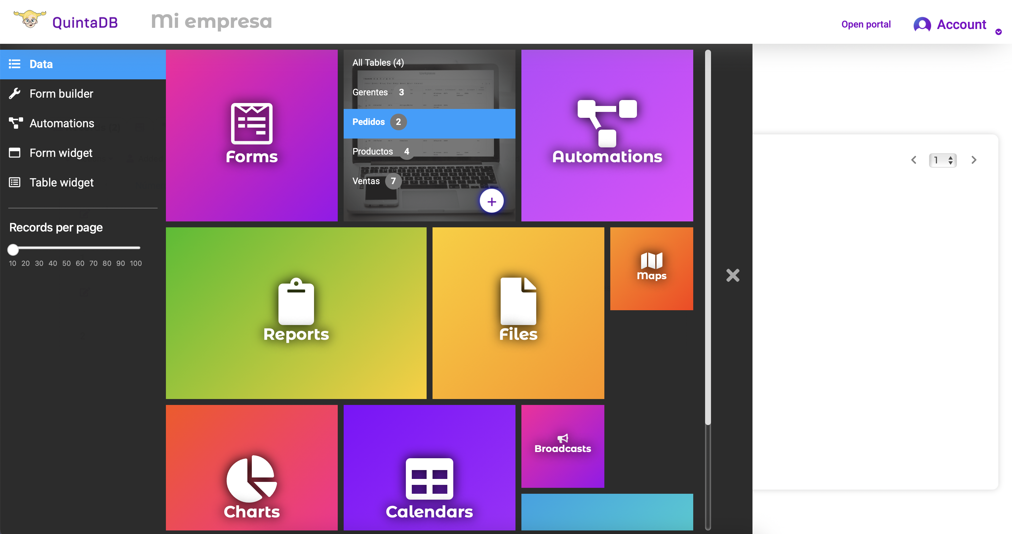 El nuevo módulo Automatizaciones en el menú principal