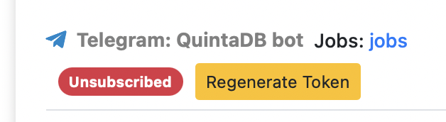 Recipient unsubscribed