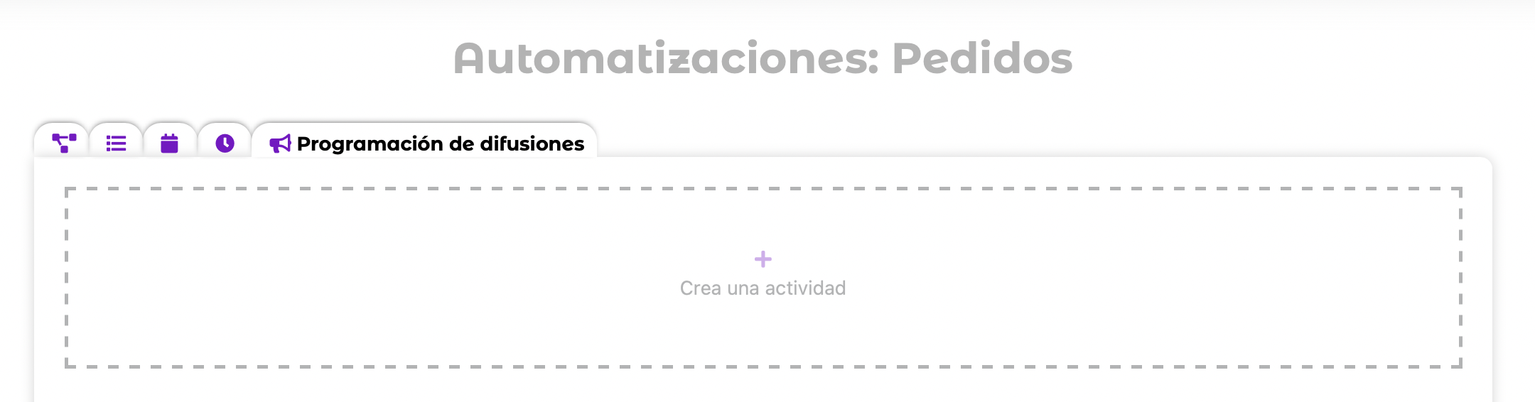 Programa de transmisiones