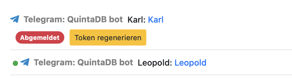 Empfänger mit gekündigtem Abonnement