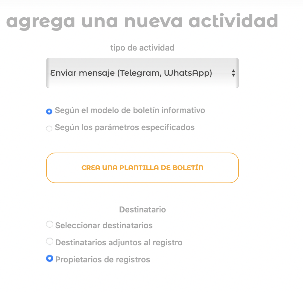 Creando una tarea para enviar un mensaje de Telegram