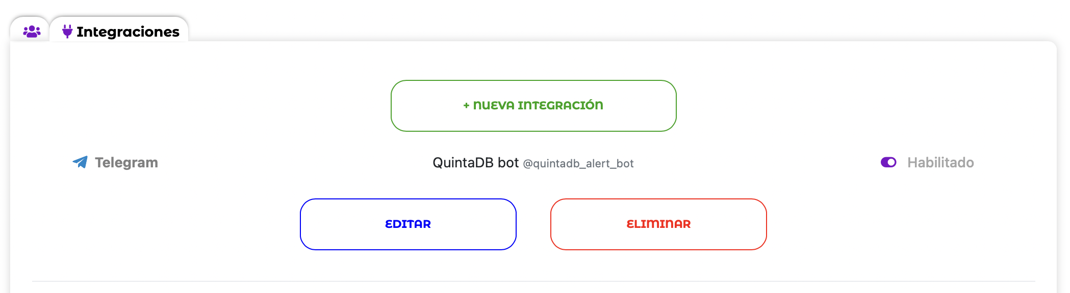 Integraciones del Proyecto