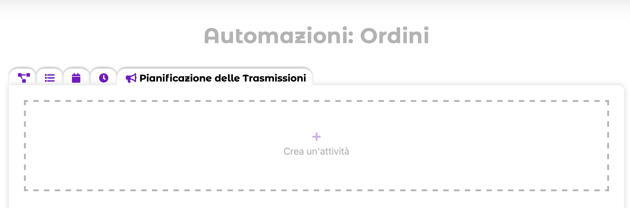 Programma delle broadcast