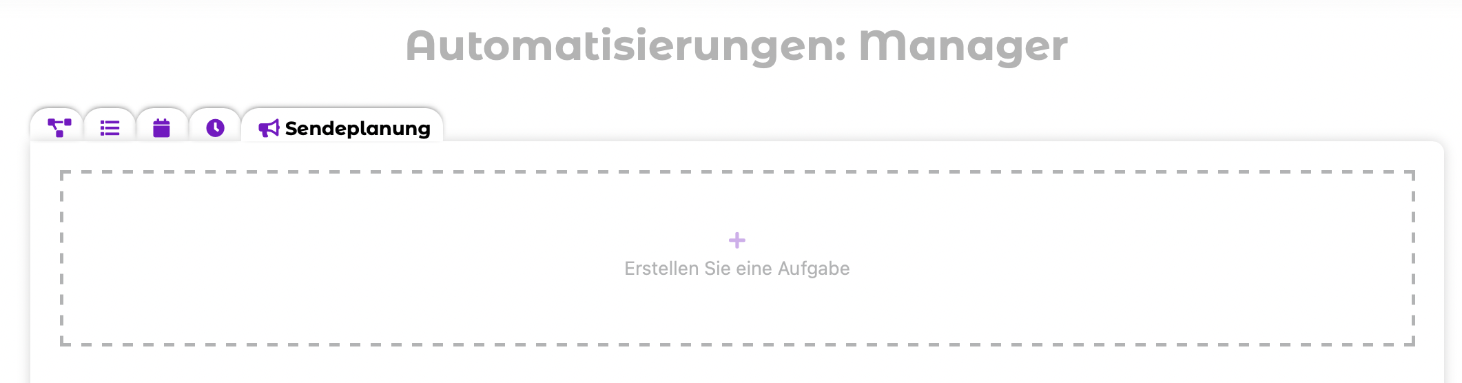 Sendeplan